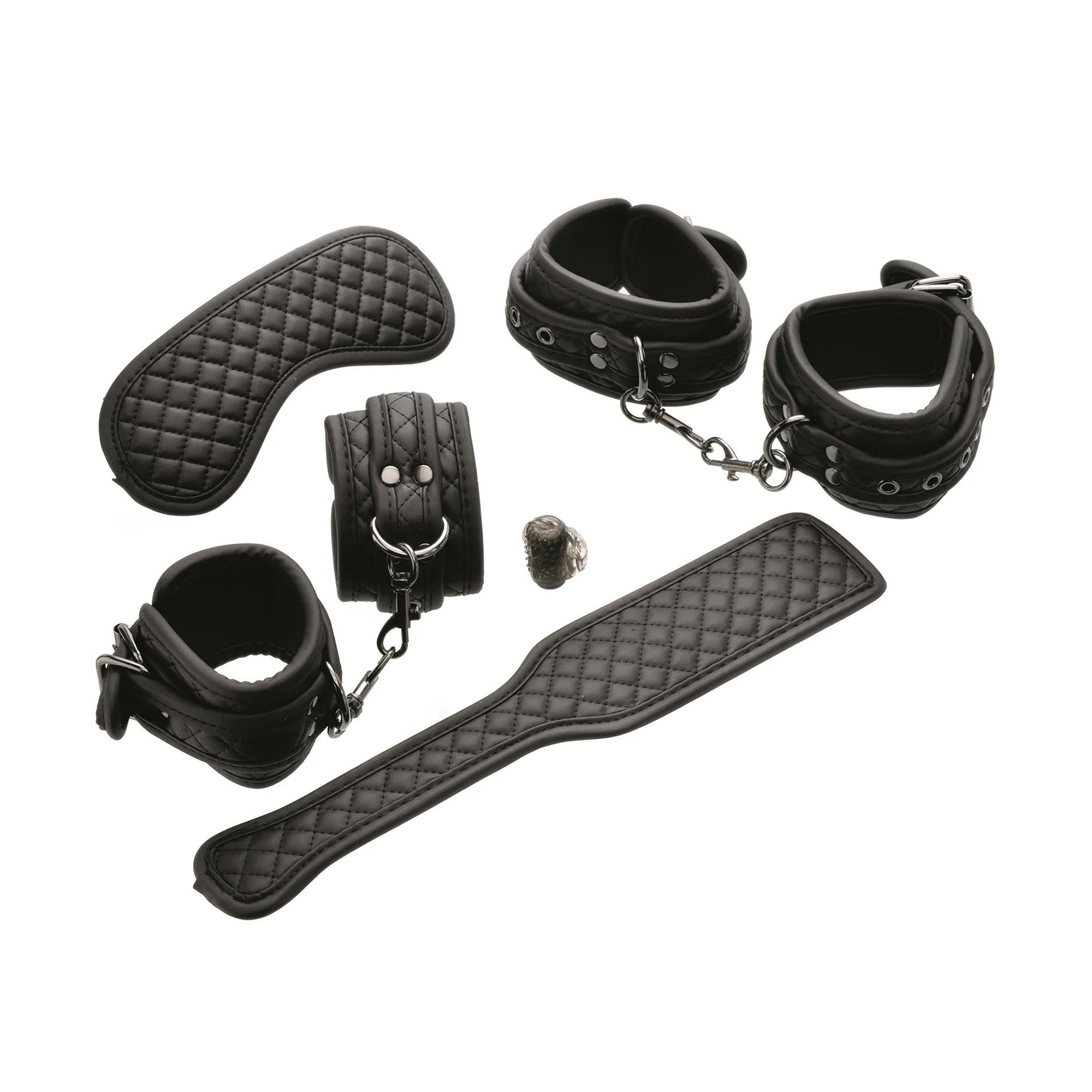Adam & Eve's Fetish Dreams Beginner Bondage Set - Black