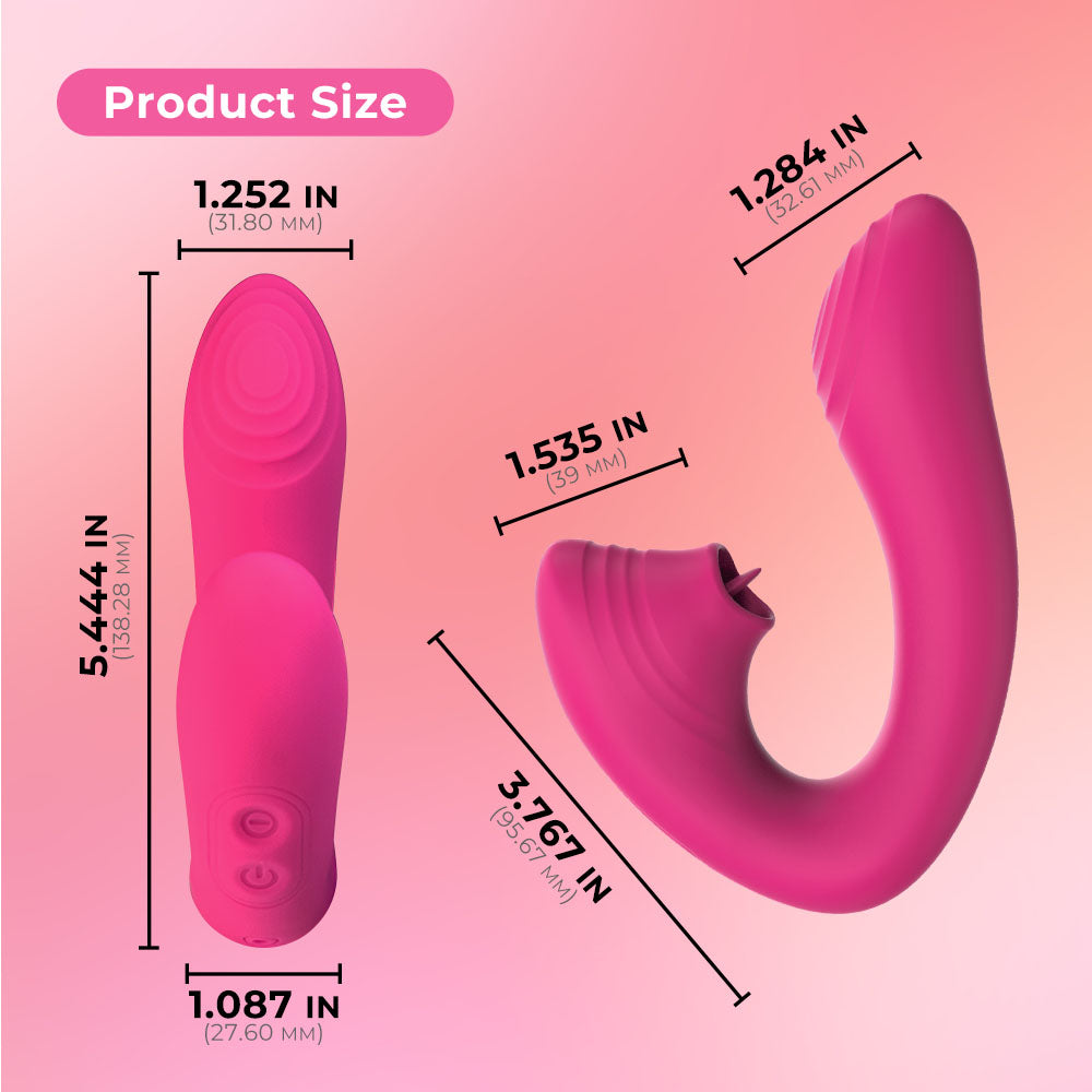 Y-Love Dena Tongue Licking Vibrator