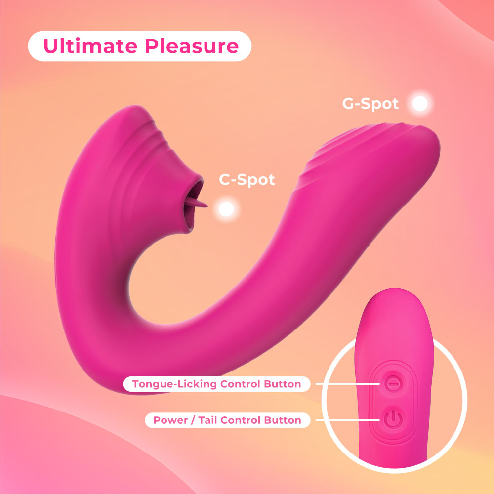 Y-Love Dena Tongue Licking Vibrator