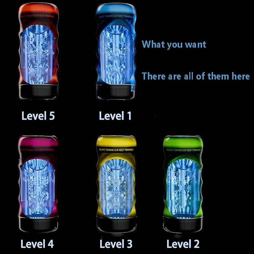 Galaku Aurora App Control Interactive Sucking Male Masturbator Cup