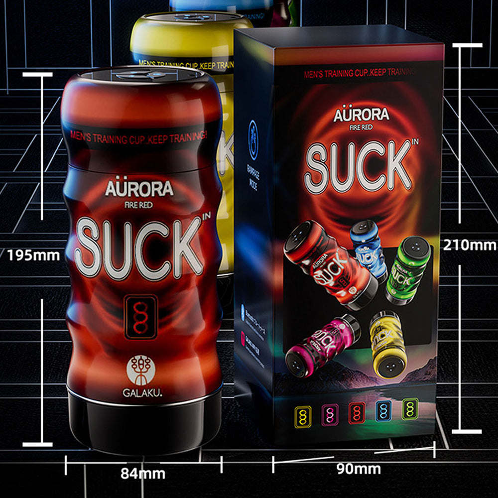 Galaku Aurora App Control Interactive Sucking Male Masturbator Cup