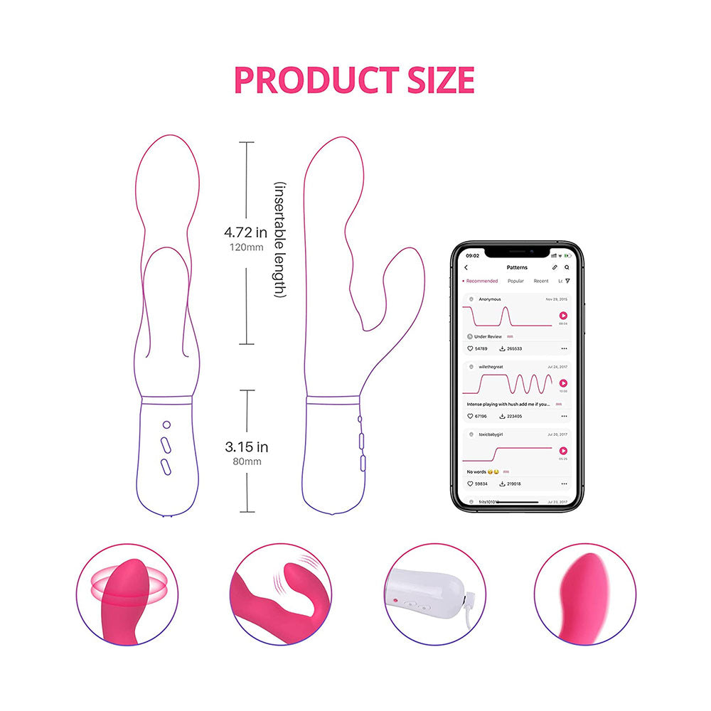 LOVENSE Nora Rabbit Vibrator + App Control