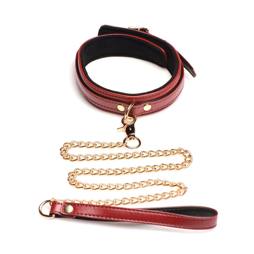 Master Series 6 pc Bondage Set - Burgundy