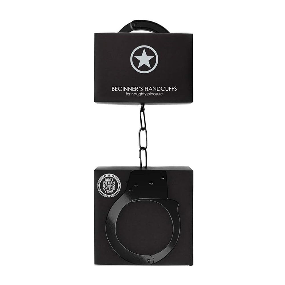 Shots Ouch Beginner Handcuffs - Black