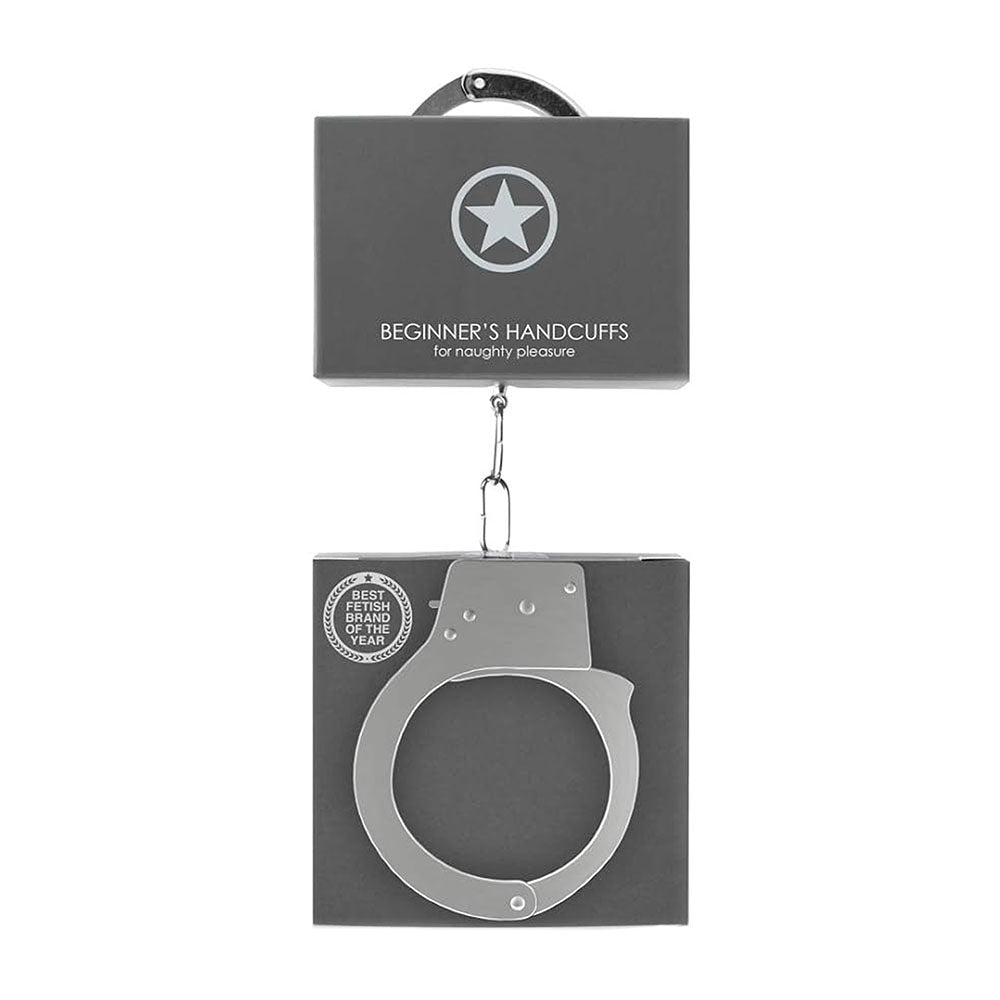 Shots Ouch Beginner Handcuffs - Metal