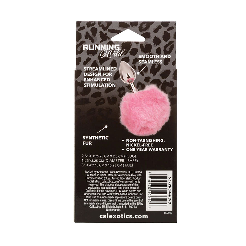 Running Wild Pink Bunny Tail Anal Probe