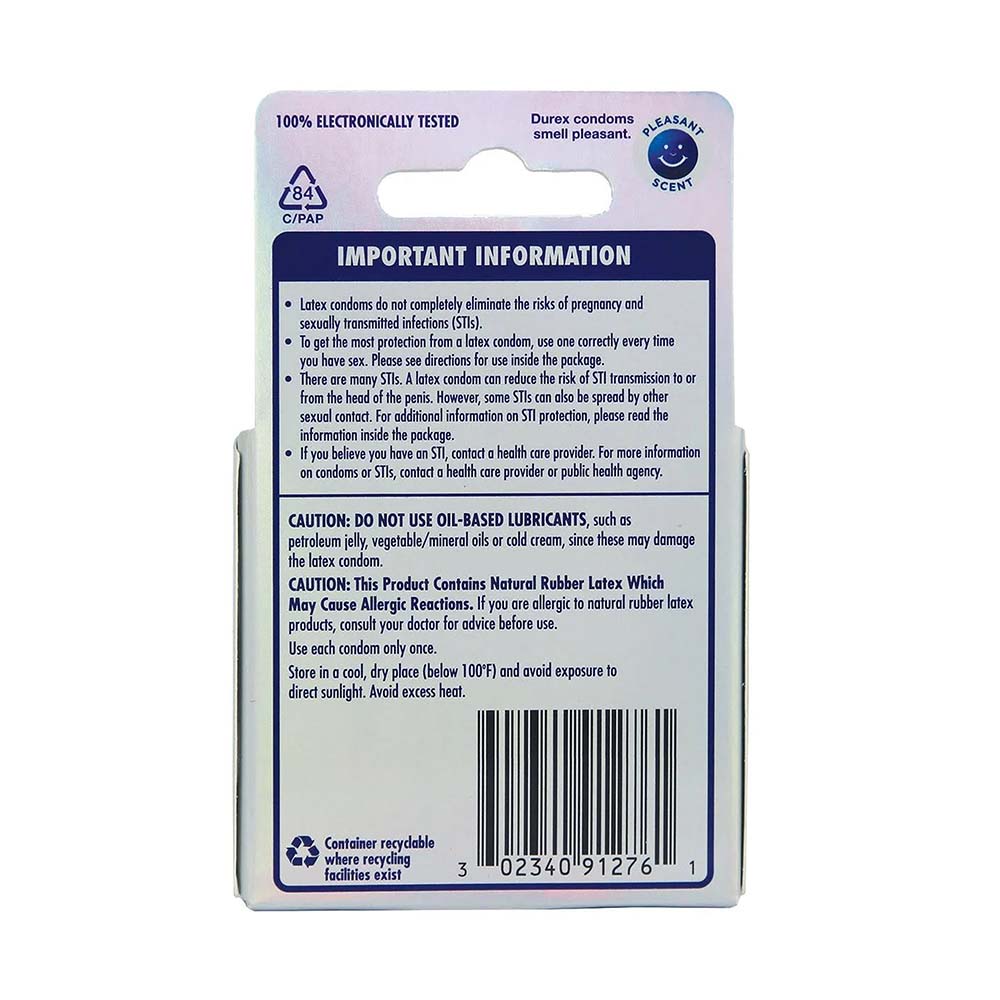 Durex Invisible Ulta Thin Condom - Box of 3