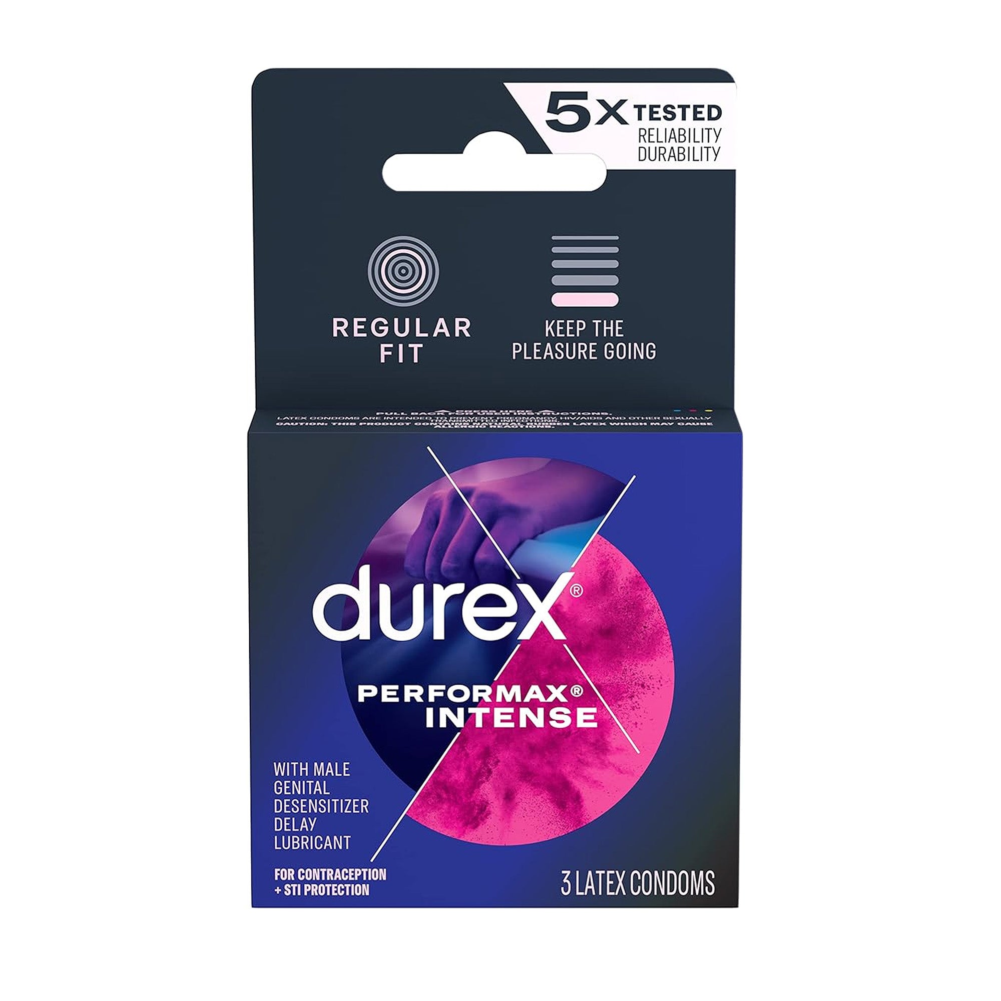 Durex Performance Intense Condom - Box of 3