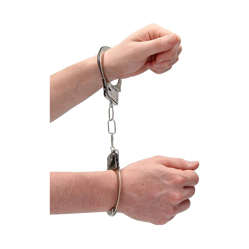 Shots Ouch Beginner Handcuffs - Metal