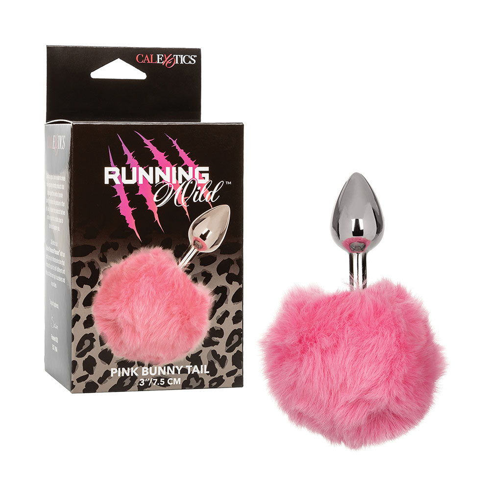 Running Wild Pink Bunny Tail Anal Probe